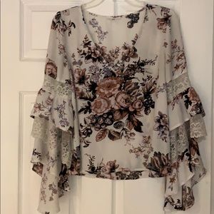 Leith Floral Top